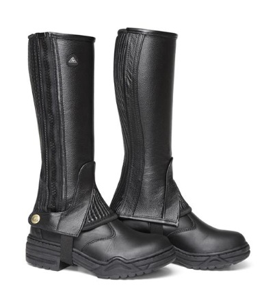 Mountain Horse Soft Rider minichapsit lapsille, musta