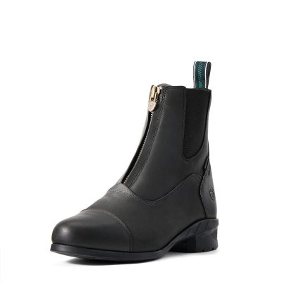 Ariat Heritage Zip H2O vuorelliset jodhpurit, musta