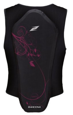 Zandona Soft Active Vest Pro selkäpanssari x6, musta/chic